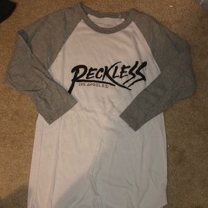 Young and Reckless Baseball Tee